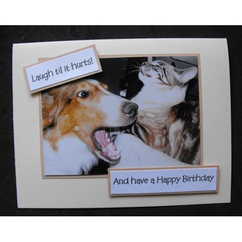 Pet Birthday Greeting Cards - Keta & Snuffles